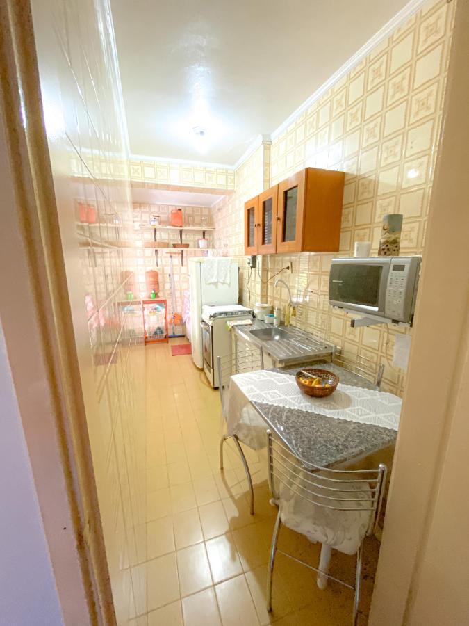 Apartamento Estúdio/Apartamento praia de São Vicente Exterior foto